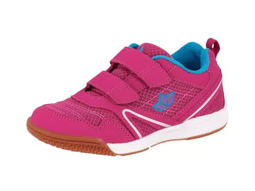 Lico Unisex Kinder Boulder V Hallenturnschuhe, Pink Türkis