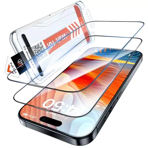 LK Panzer Schutzglas für iPhone 16 Pro – 9H Härte, stoßfest und kratzfest