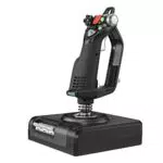 Logitech X52 Pro Flight Control System für Weltraum-Simulationen mit LCD-Display