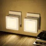 LQWELL® Nachtlicht Steckdose mit Dämmerungssensor und einstellbarer Helligkeit