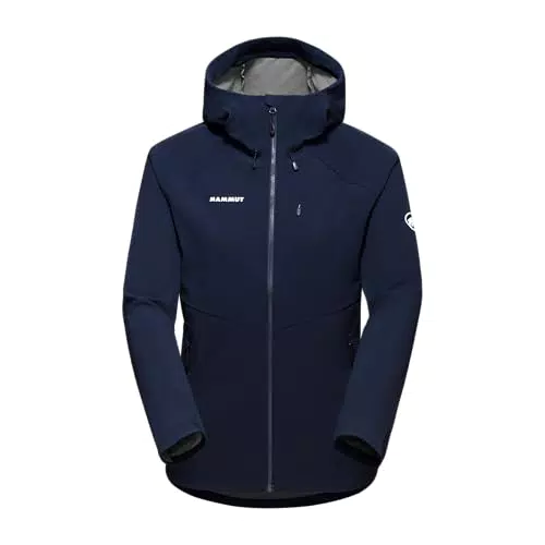 Mammut Ultimate Comfort SO Kapuzenjacke Damen | Softshelljacke für Outdoor Aktivitäten
