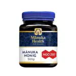 Manuka Health - Manuka Honig MGO 250+ - 100% Pur aus Neuseeland mit zertifiziertem Methylglyoxal Gehalt