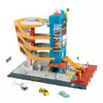 Matchbox Transport-Center Spielset mit aktiven Funktionen für Kinder