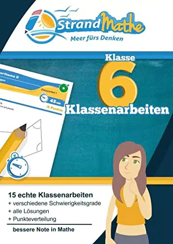 StrandMathe Klassenarbeits-Trainer: Mathe simulieren, Ergebnisse prüfen und Lernlücken schließen