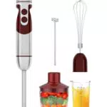 MegaWise Pro 5-in-1 Stabmixer, 400 W, 12 Geschwindigkeiten, Titanverstärkung
