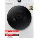 Midea MF200W100WB-14A Waschmaschine / 10KG / 1400 U/min/A/Leiser & effizienter Inverter Motor/Wasserschutzsystem/Steam Care/Nachlegefunktion/APP-Steuerung/AquaStop