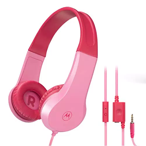 Motorola Sound JR200 - Kinderkopfhörer mit Lautstärkebegrenzung 85 dB