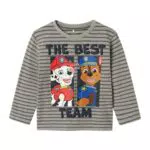 Name IT Jungen Nmmjasper Paw Langarmshirt
