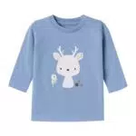 Name It Mädchen Longsleeve aus Bio-Baumwolle, Modell Endless Sky