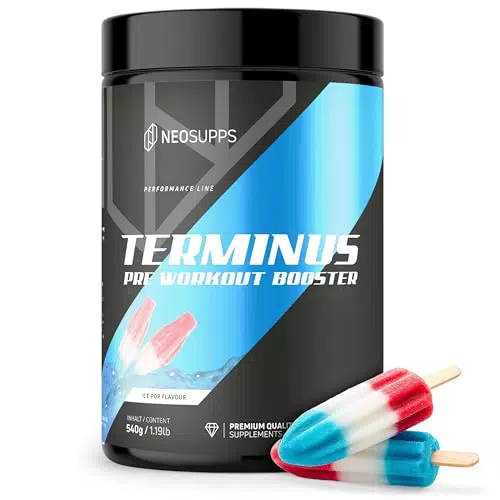 NEOSUPPS Pre Workout Booster Terminus XXL – Vegan, Pump & Fokus, geprüfte Qualität
