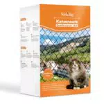 NieKilig Drahtverstärktes Katzennetz für Balkone, 4x3m Balkon Drahtnetz Katzen
