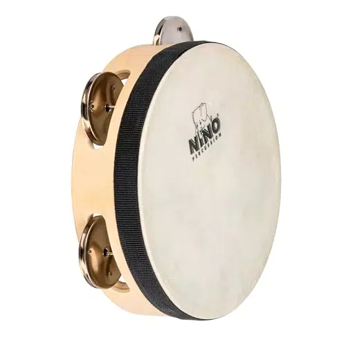 Nino Tambourin aus Holz - Musikinstrument für Kinder ab 3 Jahren, Modell NINO942