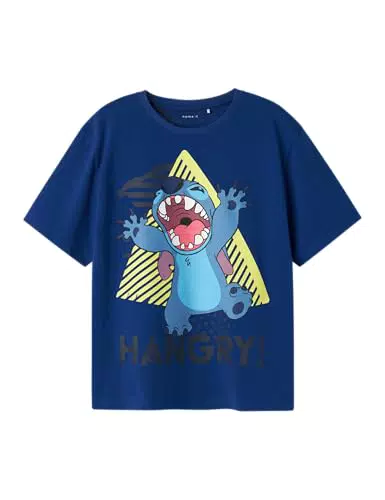 NKMNIGEL Stitch SS NREG Top – Hochwertiges T-Shirt für Damen