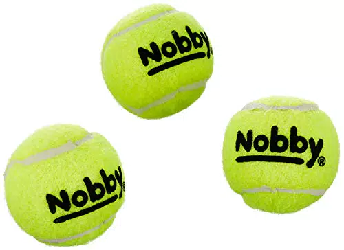 Nobby Tennisball Squeaker 4,5 cm – Spielzeug für Hunde und Katzen