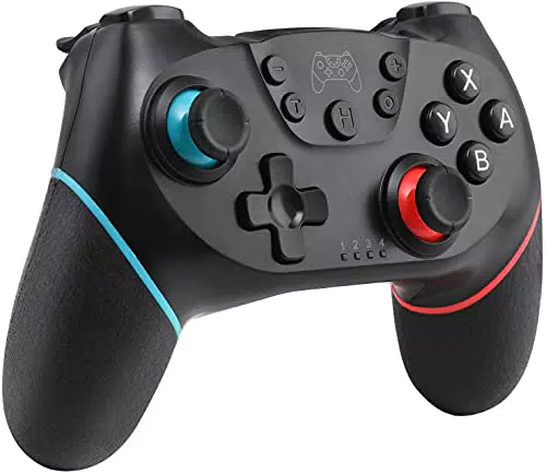 Olimoxi Switch Controller für Switch 2, OLED und Lite – Wireless, Gyro, Double Shock