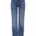 ONLY Straight-Fit Jeans Mittlere Taille für Damen - Modell ONLBLUSH