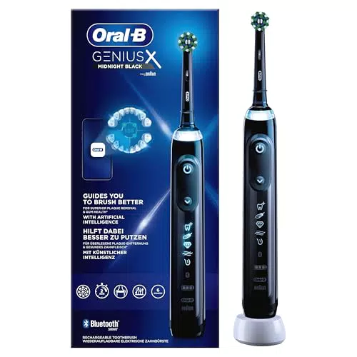 Oral-B Genius X Elektrische Zahnbürste mit KI und Putztechnikerkennung