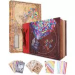 Our Adventure Buch - Retro Fotobuch für Scrapbooking und Erinnerungen