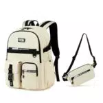 Outdoor-Rucksäcke mit Crossbody-Tasche für Jugendliche und Studenten, wasserabweisend