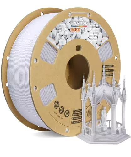 OVERTURE PLA Filament 1.75mm – Maßgenauigkeit +/- 0.02 mm, für 3D-Druck