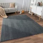 Paco Home Teppich Kurzflor rutschfest im skandinavischen Boho Design 3D Effekt
