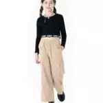 PATPAT Bekleidungssets für Mädchen - Coole Crop Tops und Haremshosen für Teenager