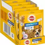 Pedigree Dentastix Chewy Chunx Zahnpflegesnacks für kleine Hunde mit Huhn