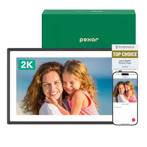 pexar by Lexar 2K Digitaler Bilderrahmen, FAZ Kaufkompass Testsieger
