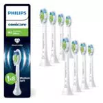 Philips Sonicare Original W2 Optimal White Standard Schallzahnbürstenköpfe - 6er-Pack in Schwarz