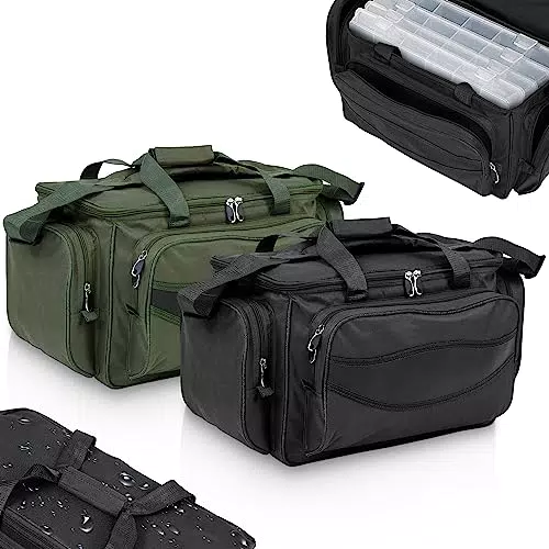 Physionics® Angeltasche wasserdicht – Angelbox mit gepolstertem Schultergurt