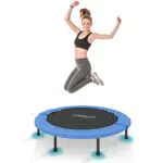 Physionics® Fitness Trampolin – Indoor und Outdoor, max. 100 KG, für Kinder und Erwachsene