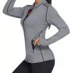 PINSPARK Damen Laufjacke Trainingsjacke Windbreaker für Sport und Outdoor