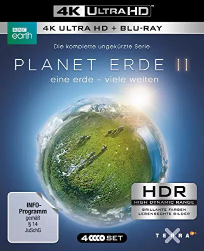 Planet Erde II - Eine Erde, viele Welten (4K Ultra-HD) [Blu-ray]