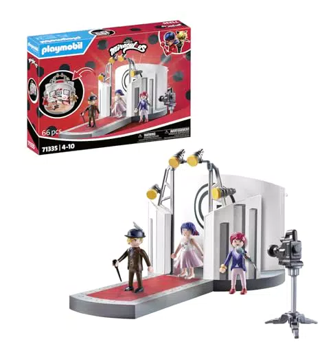 PLAYMOBIL Miraculous 71335: Gabriels Fashion Show mit Marinette und Adrien