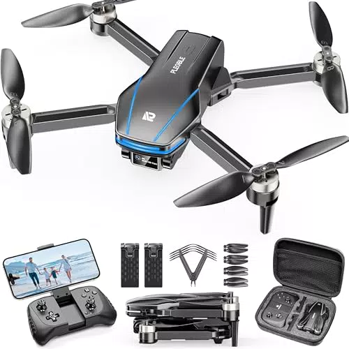 PLEGBLE 4K Kamera Drohne für Kinder und Erwachsene - FPV RC Drohne mit WiFi