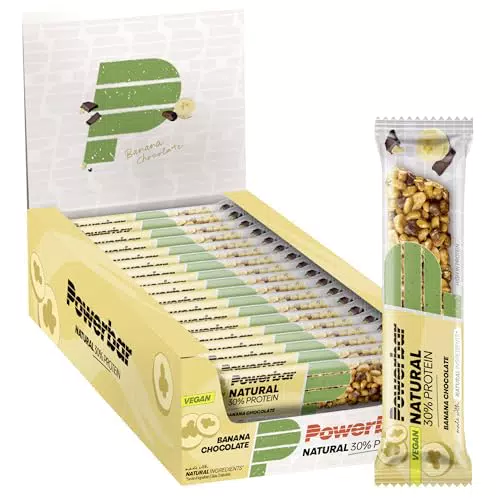 Powerbar Natural Protein Riegel Banane-Schokolade - Vegane Protein-Snacks