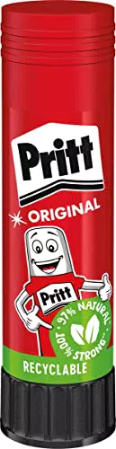 Pritt Klebestift, sicherer und kinderfreundlicher Kleber für Kunst und Bastelarbeiten