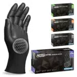 PROGRIP Einweghandschuhe Diamant Grip, Extra starke Nitrilhandschuhe für die Werkstatt