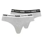 PUMA Damen Brazilian Cotton Modal Hipster Unterwäsche