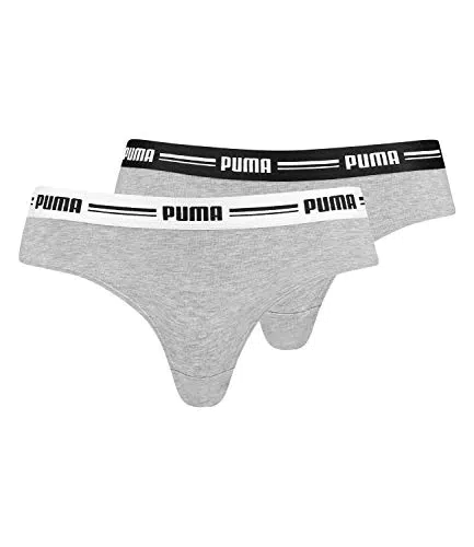 PUMA Damen Brazilian Cotton Modal Hipster Unterwäsche