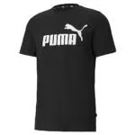 PUMA Herren Ess logo te T shirt, Puma Black, M EU