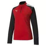 PUMA Herren Teamliga 1/4 Zip Top T-Shirt, Electric-blau