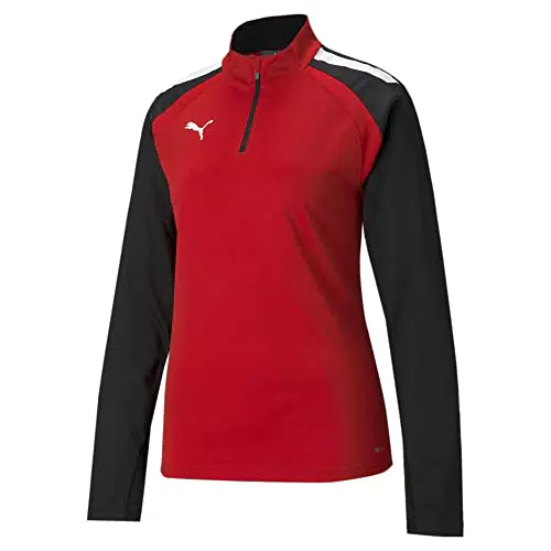 PUMA Herren Teamliga 1/4 Zip Top T-Shirt, Electric-blau