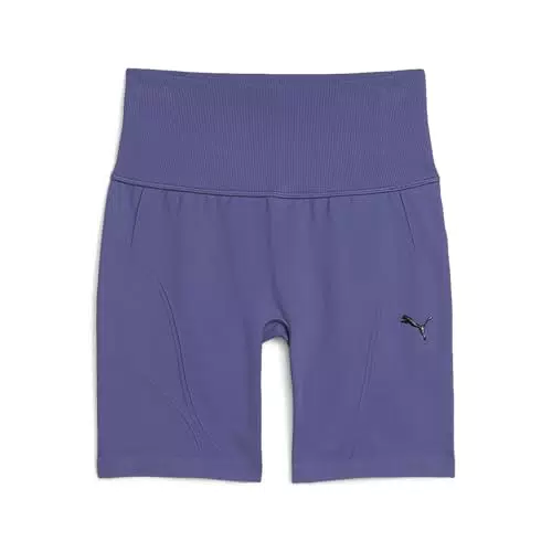 PUMA SHAPELUXE Seamless HW 6" Short Tight Strickshorts für Unisex