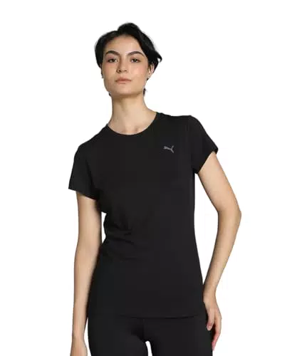 PUMA Unisex Studio Sheer Fashion T-Shirt