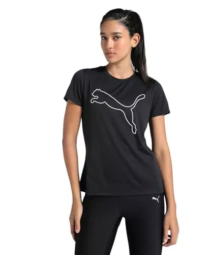PUMA W TAD Essential Logo T-Shirt für Damen