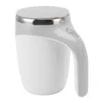 Qcwwy Selbstrührende Kaffeetasse mit USB-Aufladung für Reisen