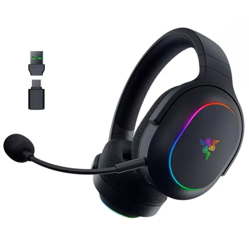 Razer Barracuda X - Kabelloses Multiplattform-Headset für Gaming und Mobile Geräte Schwarz