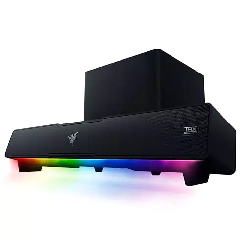 Razer Leviathan V2 - Gaming Soundbar mit Dolby 5.1 Surround Sound und Subwoofer