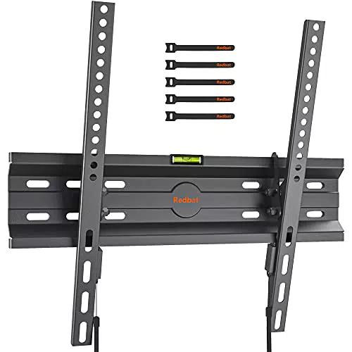Redbat Ultra Schlanke TV Wandhalterung für 23-55 Zoll, Neigbar, Max VESA 400x400mm